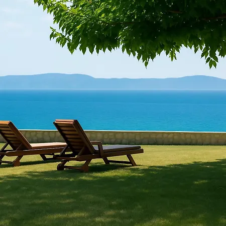 Nyaraló Panoramic Sea View Wooden Ratzakli, Kefalonia